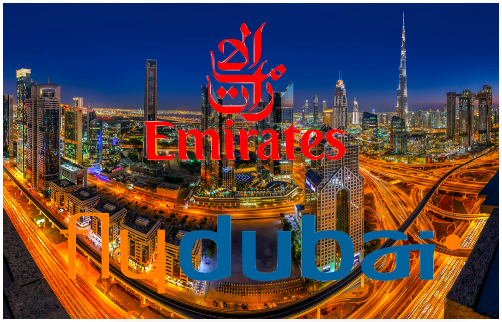 Emirates and fly Dubai have a codeshare to provide more choices for travellers